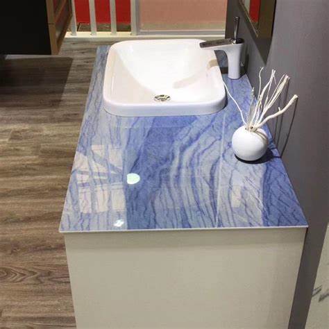 Azul Macaubas Quartzite Vanity Tops