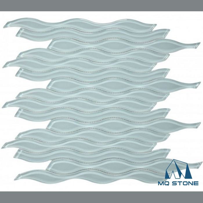 water blue glass mosaic tile water blue glass mosaic tile