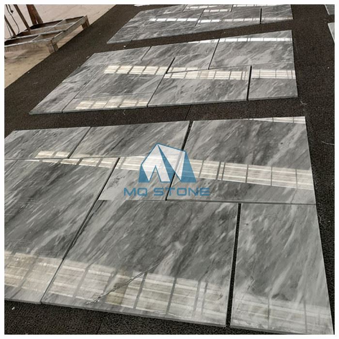 Bardiglio Gray Marble Floor Tile