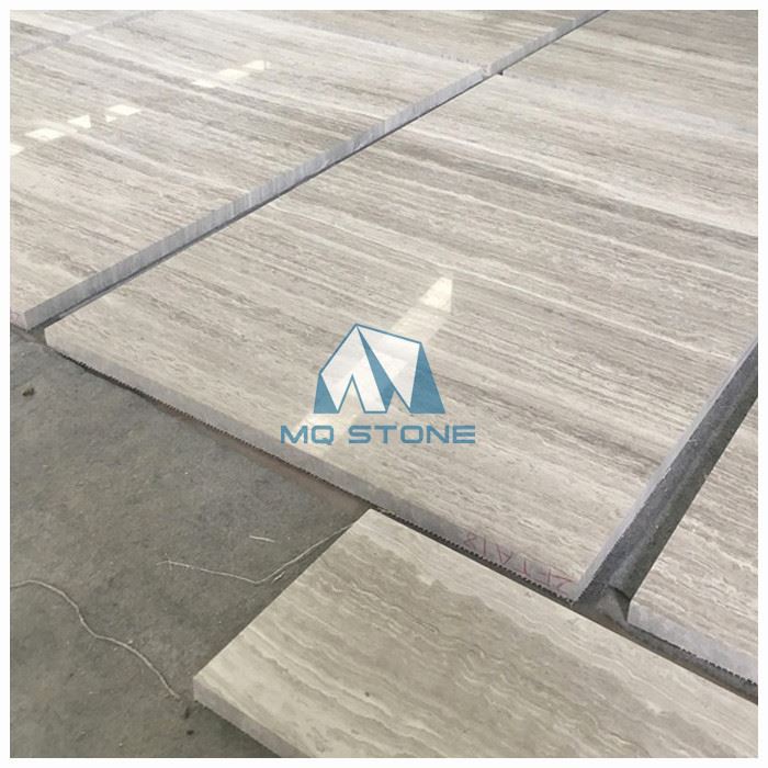 Wooden White Marble Flooring Tiles