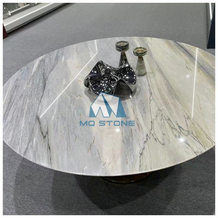 Luxury Round Marble Side Table