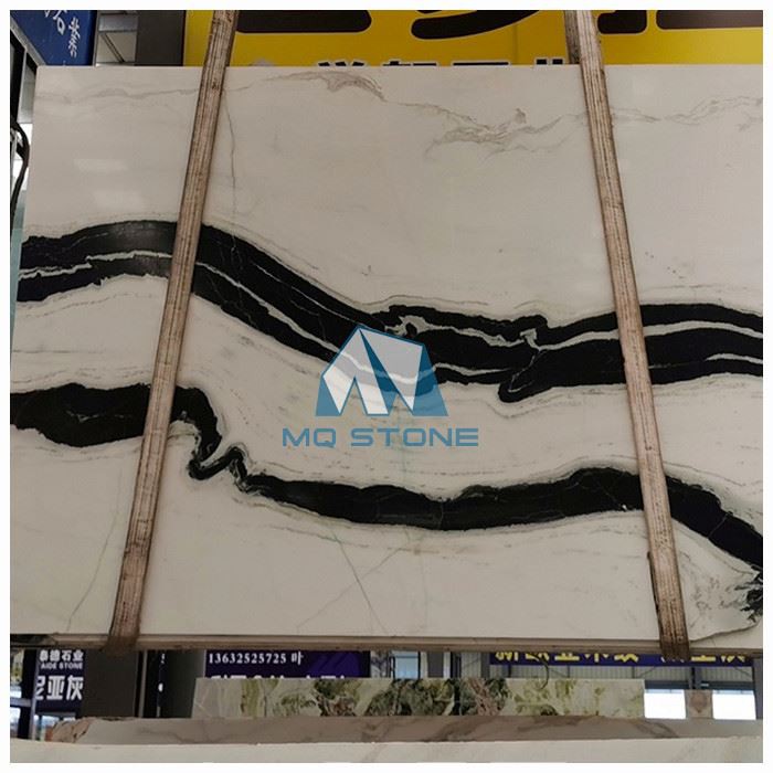 White Panda Marble Slab