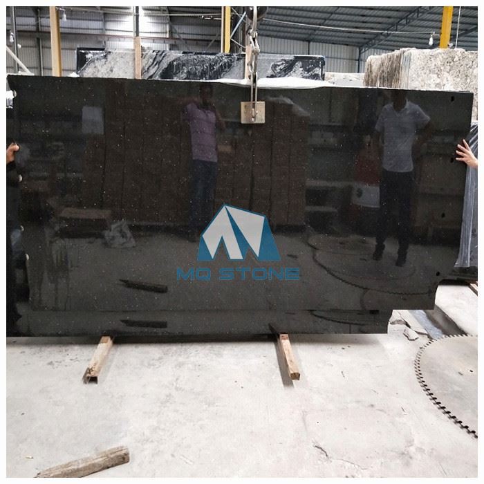 Black Galaxy Granite Slabs
