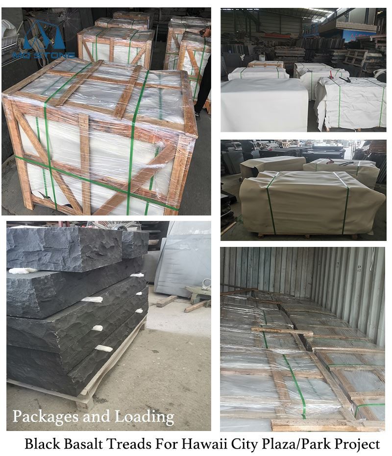 Packages and Loading of Basalt Tread Packages and Loading of Basalt Tread