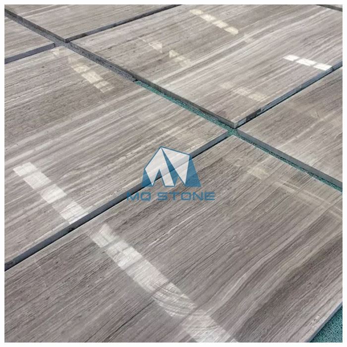 Grey Marble Wooden Flooring Tiles