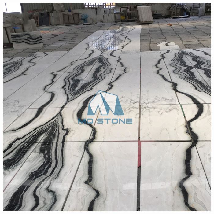 Panda White Marble Floor Tile