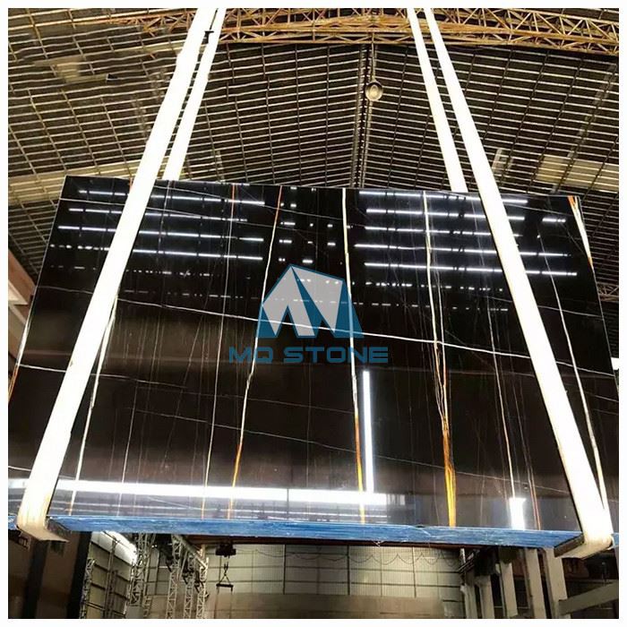 Sahara Noir Marble Slab For Floor Tiles