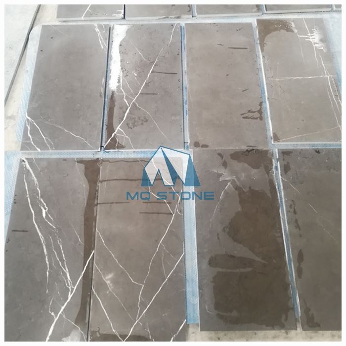Pietra Grigio Grey Marble Bathroom Tiles