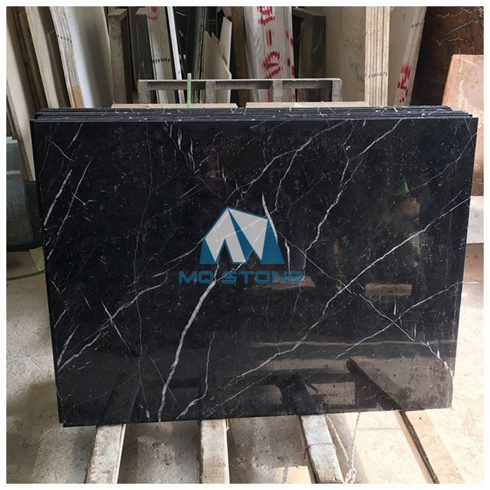 Nero Marquina Black Marble Tile