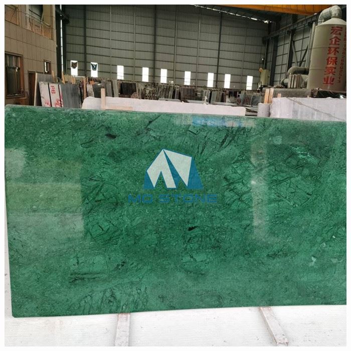 Dark Green Marble Slab