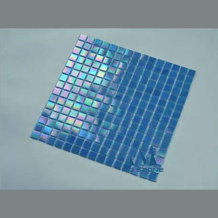 blue glass mosaic blue glass mosaic