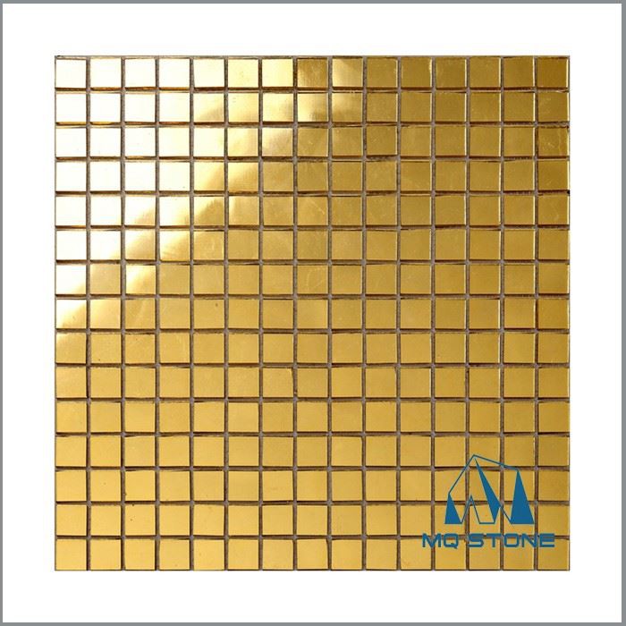 Golden mosaic tile Golden mosaic tile
