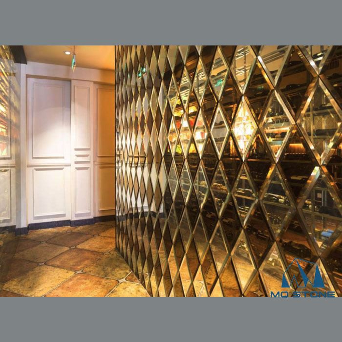 KTV Yellow glass mosaic tiles KTV Yellow glass mosaic tiles