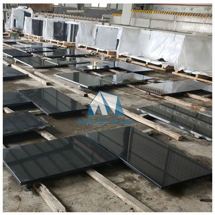 Solid Black Granite Countertops