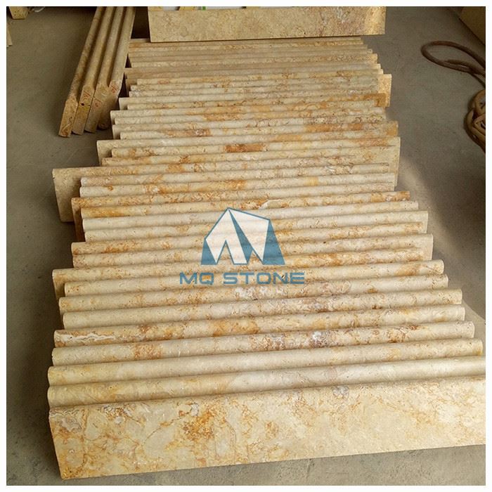 Travertine Pool Bullnose Tile