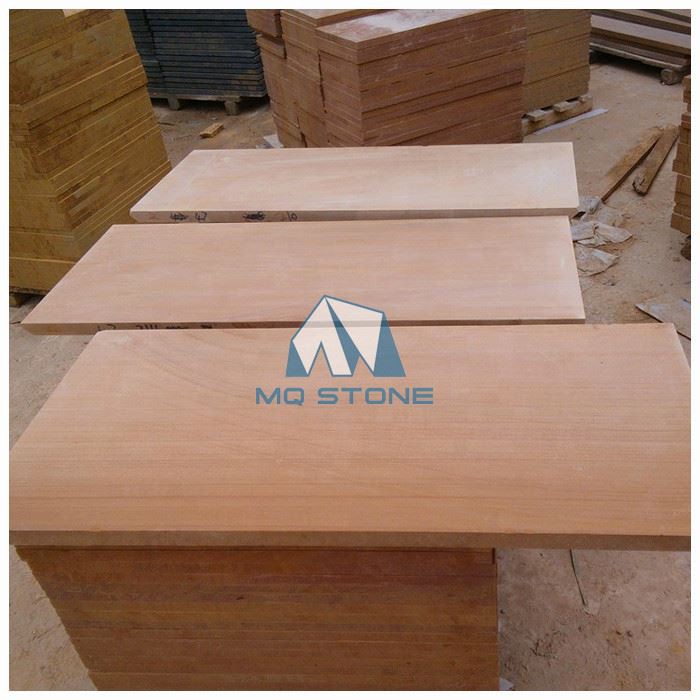 Yellow Teakwood Sandstone Tiles