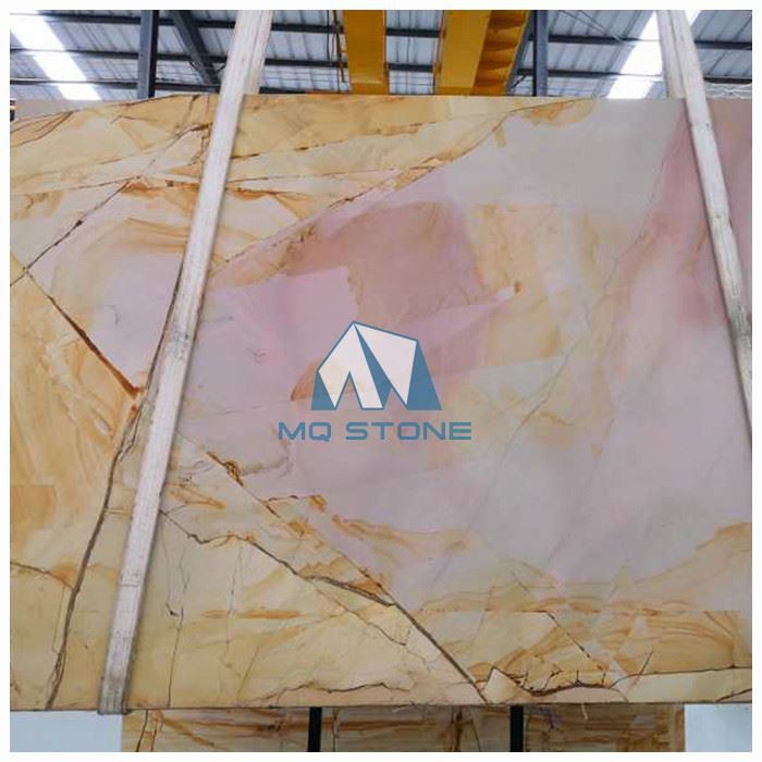 Teakwood Marble Slab