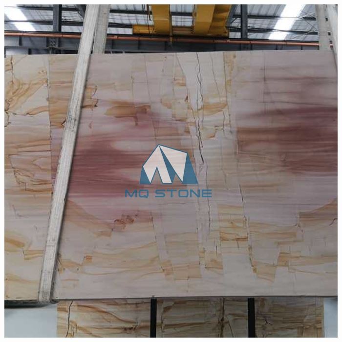 Teakwood Yellow Marble