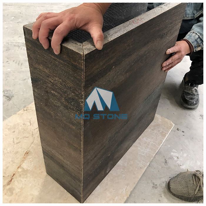 Brown Granite Wall Facade Panel Tile