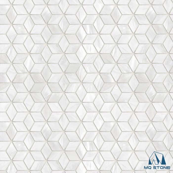 Natural shell mosaic tile