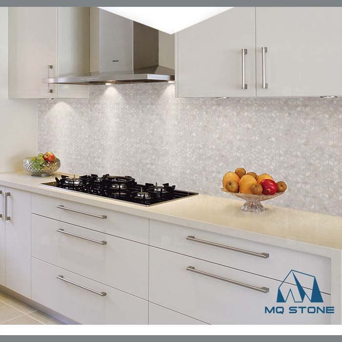 Mother of Pearl Mosaic Tiles for Kitchen Backsplash