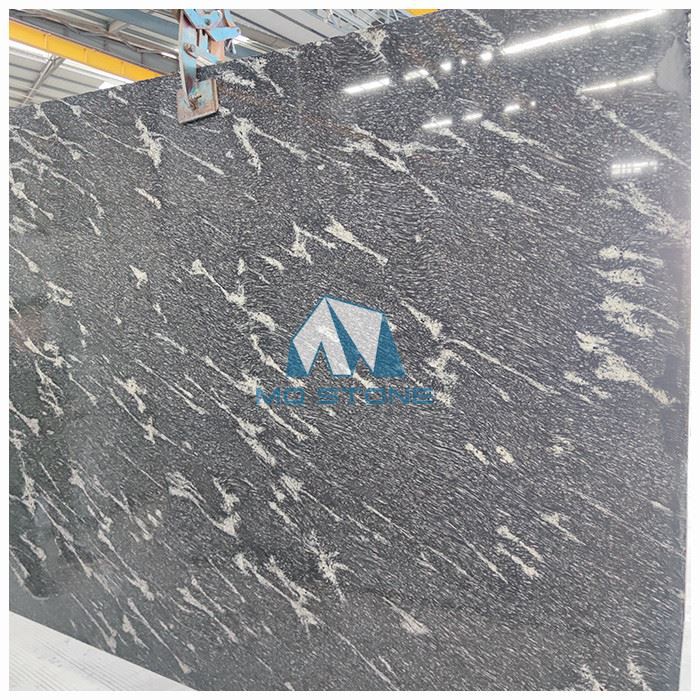 Black Malawi Granite Slabs For Wall Paving