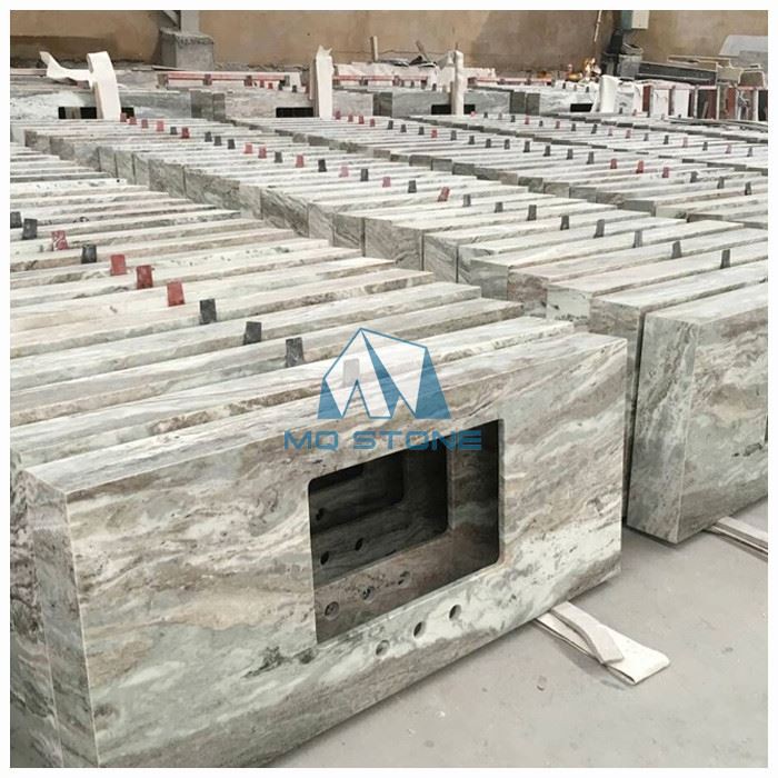 Fantasy Brown Granite Bath Vanity Top Fantasy Brown Granite Bath Vanity Top