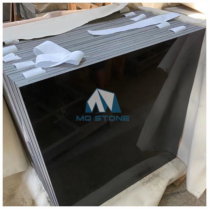 Polished Black Granite For Flooring