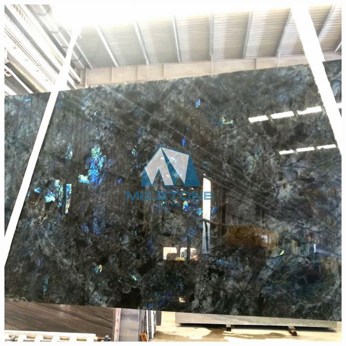 Lemurian Blue Granite Slab For Floor Tiles