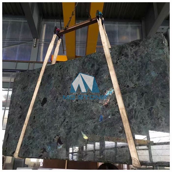 Lemurian Blue Granite Slab For Countertops
