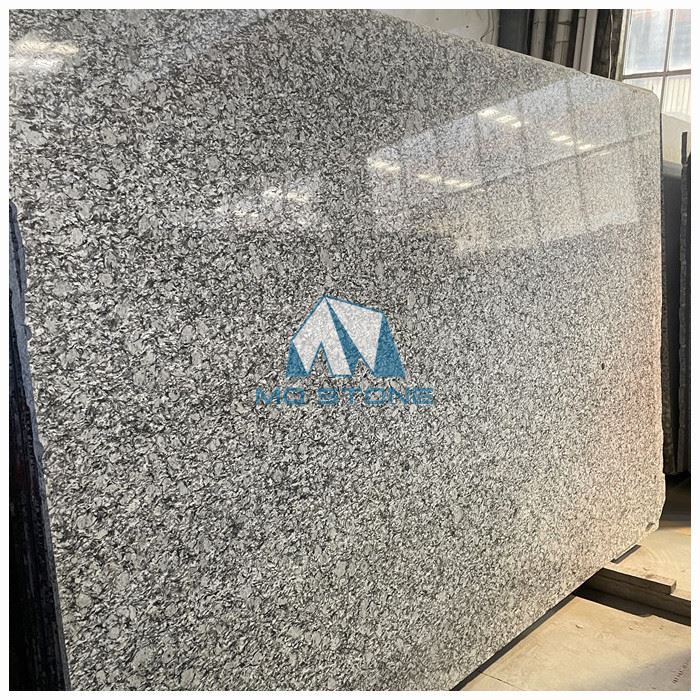 Spray White Granite Slab For Bathroom Countertops