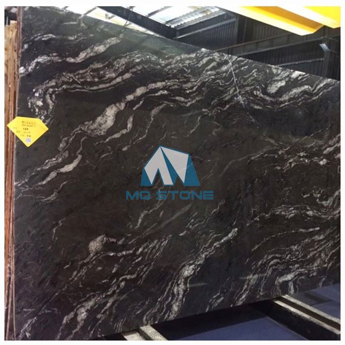 Cosmic Black Granite Slabs For Countertops