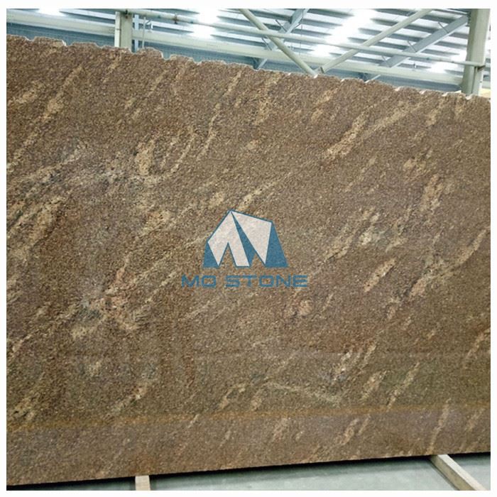 California Giallo Granite Slab For Kitchen Countertops
