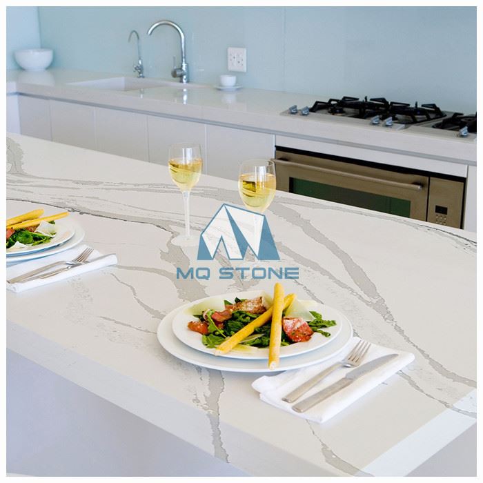 Calacatta Brittanica Quartz Countertop Slabs