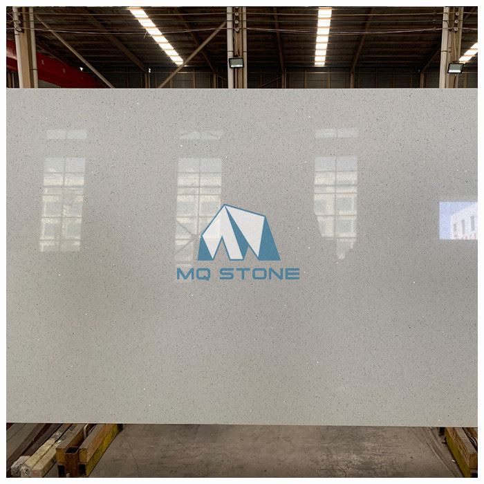 Iced Grey Quartz Slab