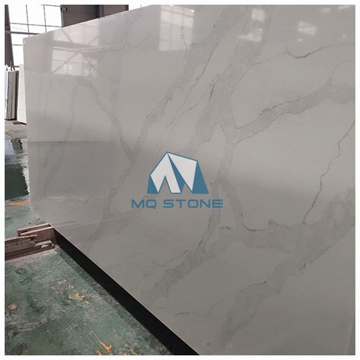 Bianco Calacatta White Quartz Slabs