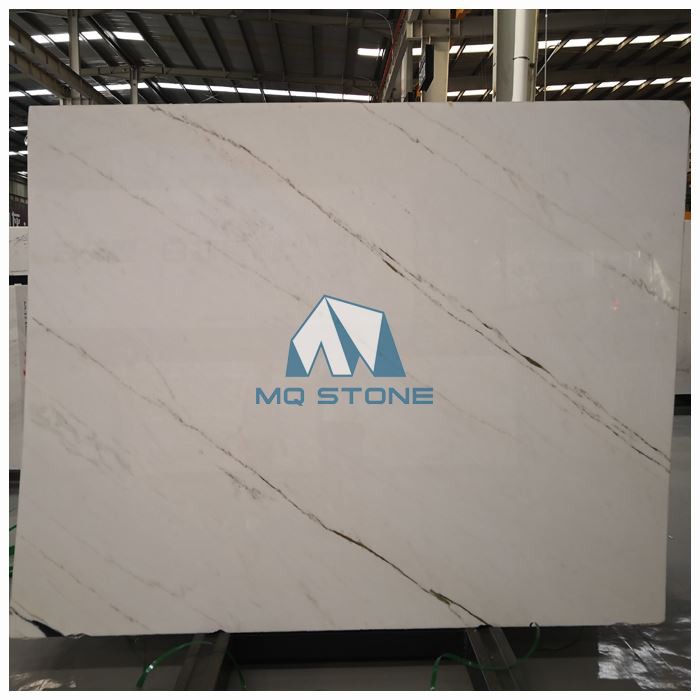 Oriental Calacatta White Marble Slabs
