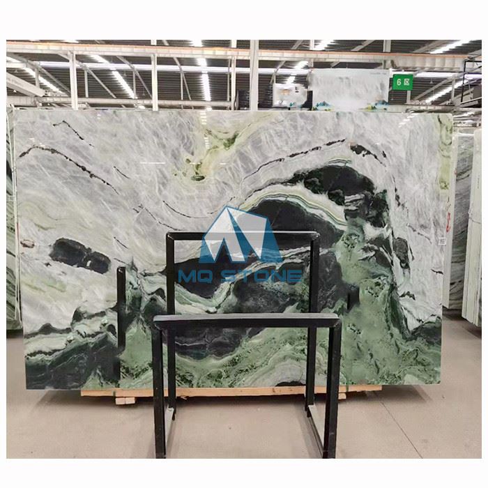 Raggio Verde Marble Slabs For Vanity Tops