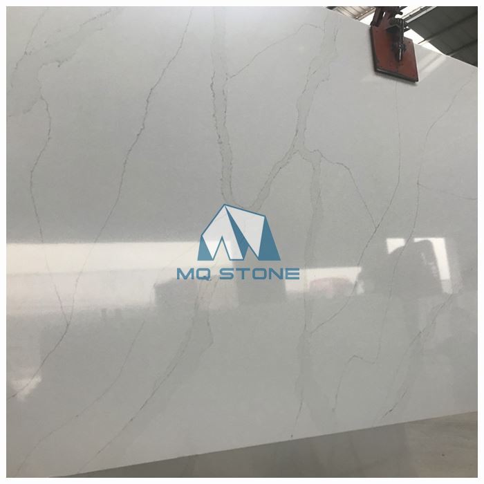 Calacatta Prado White Quartz Slabs