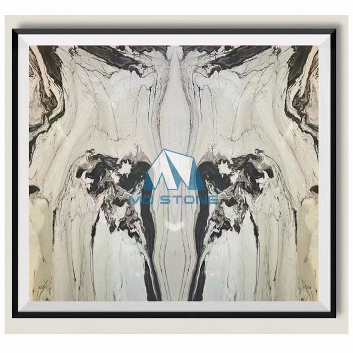 San Simone Quartzite Bookmatched Wall Slabs