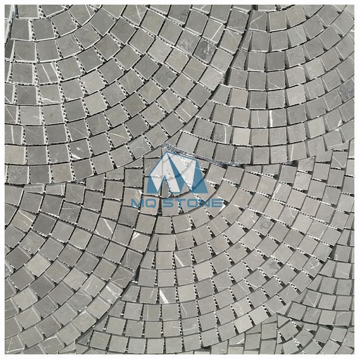 Pietra Grey Marble Mosaic Tiles