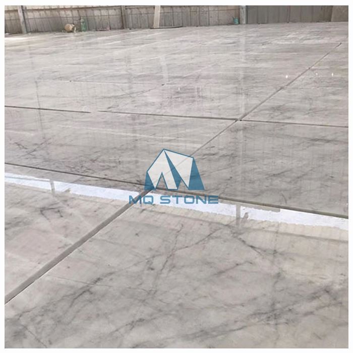 Carrara White Marble Floor ingTiles