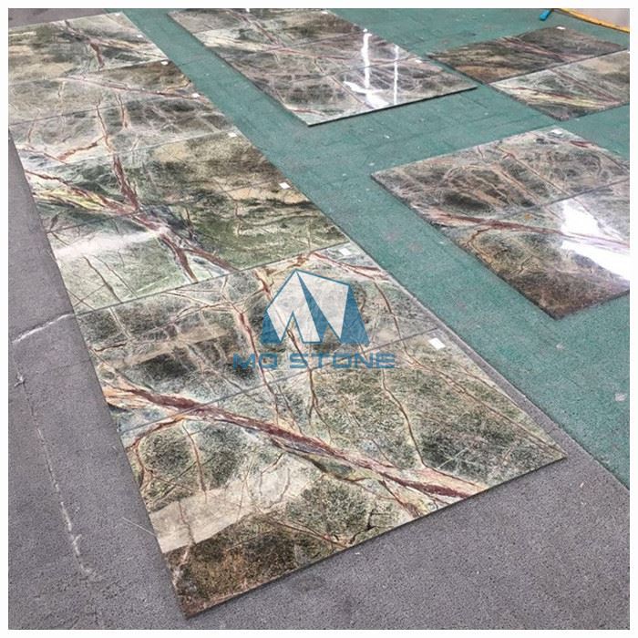 Rainforest Green Marble Wall Tiles