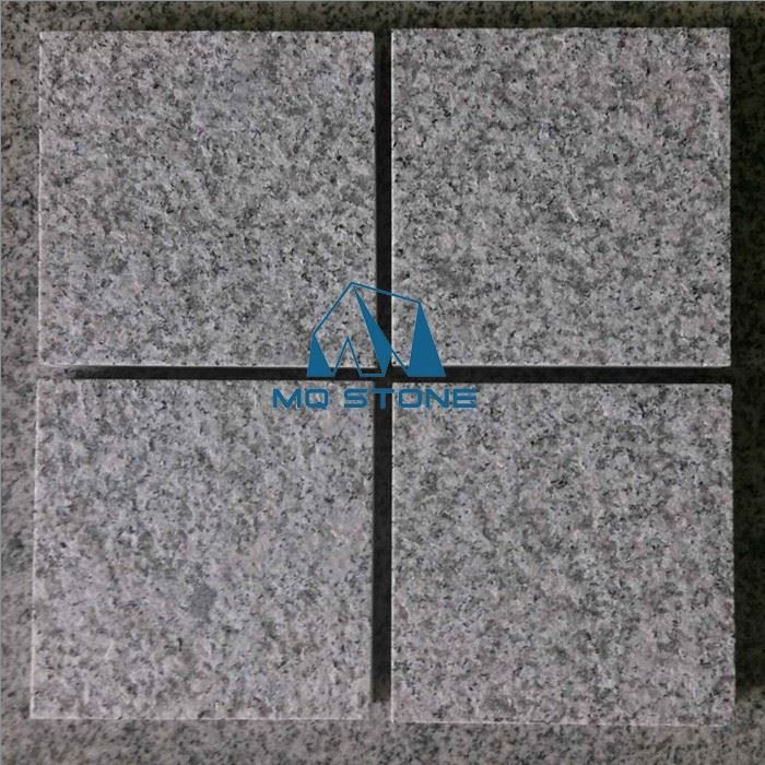 Flamed grey granite paving stone Flamed grey granite paving stone