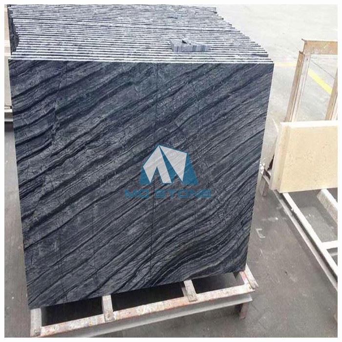 Kenya Black Marble Tile 24x24