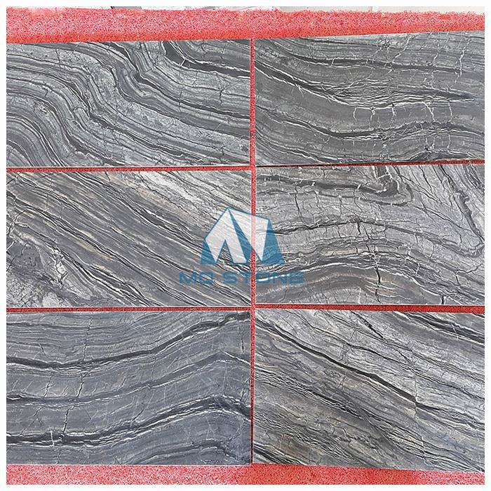 Wooden Black Marble Tiles