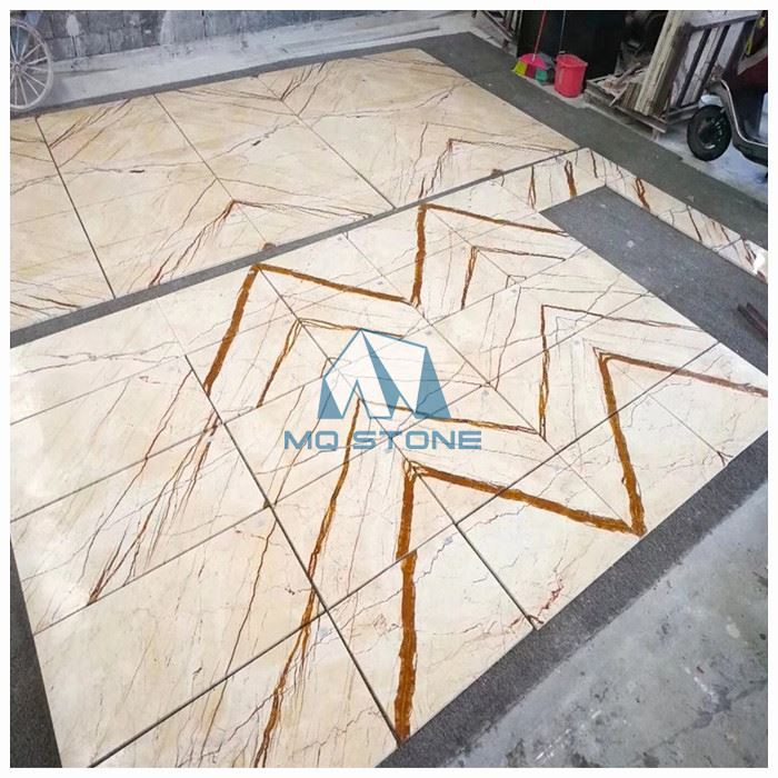 Sofita Beige Marble Floor Tiles