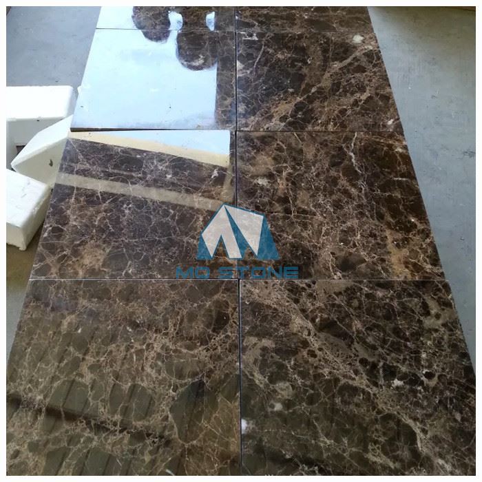 Brown Emperador Marble Floor Tiles