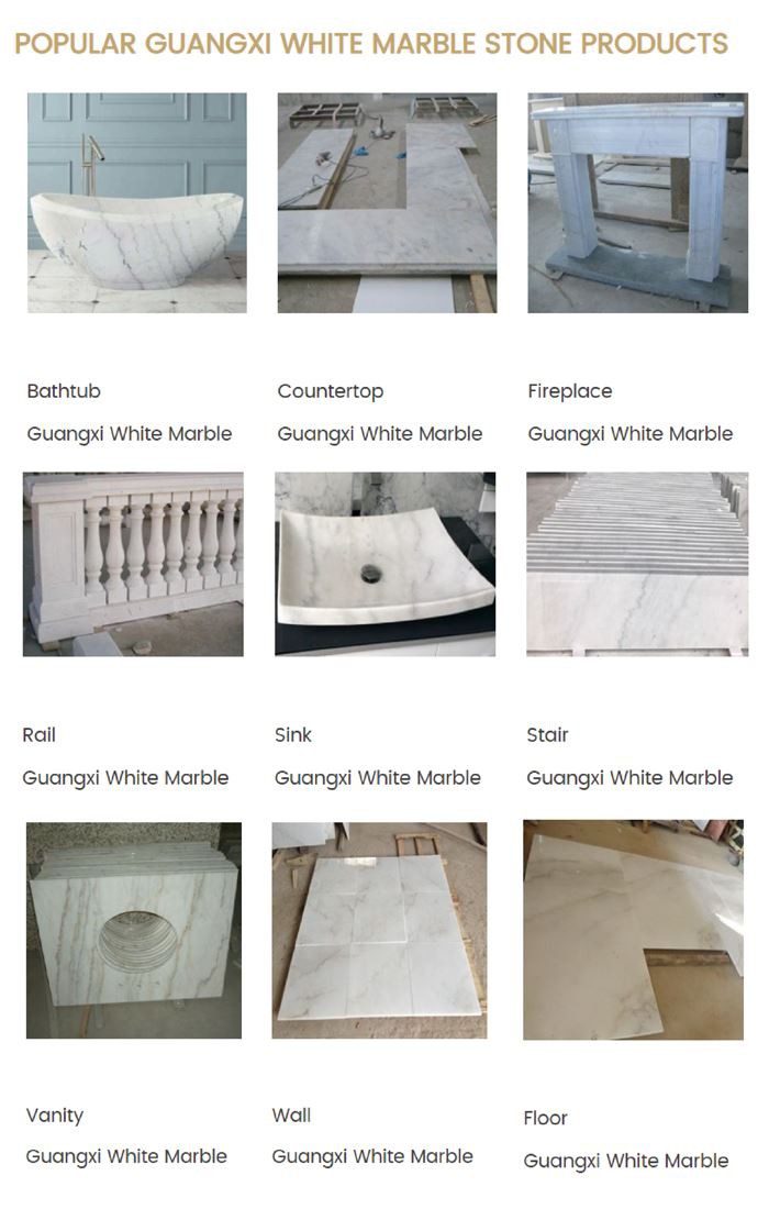 Guangxi White Marble Projects Guangxi White Marble Projects