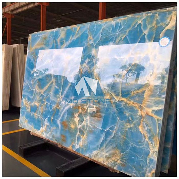 Onyx Blue Marble